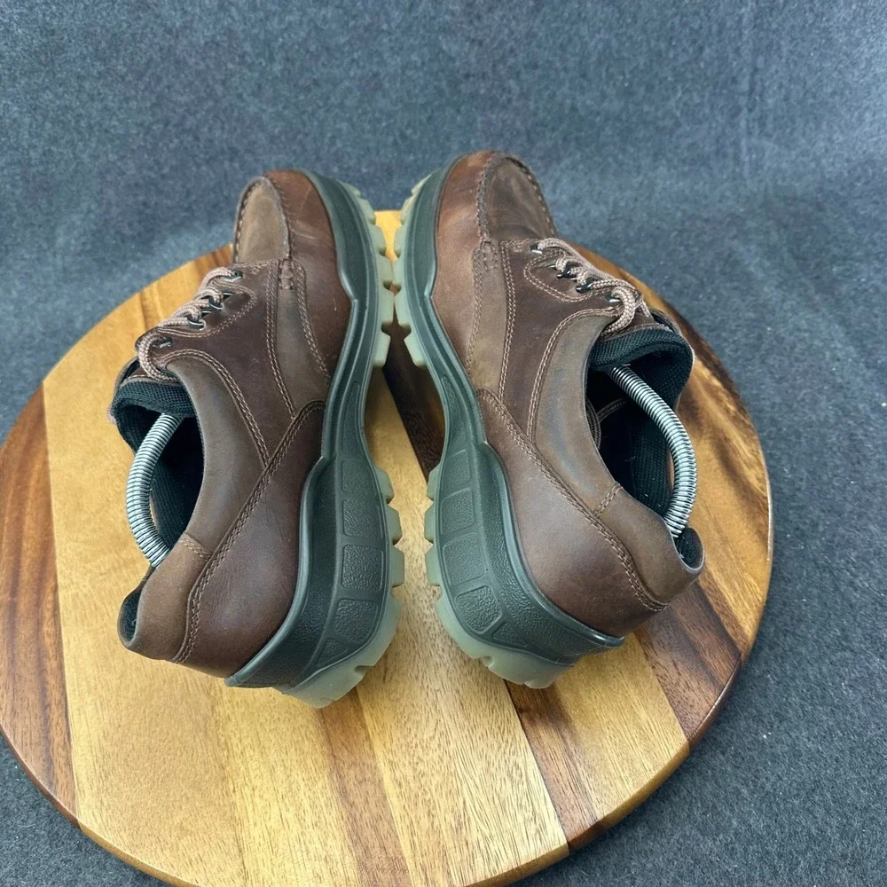 ECCO Track 25 GTX Low Brown Leather Gore-Tex Shoes Men's EU 43 US 9-9.5
